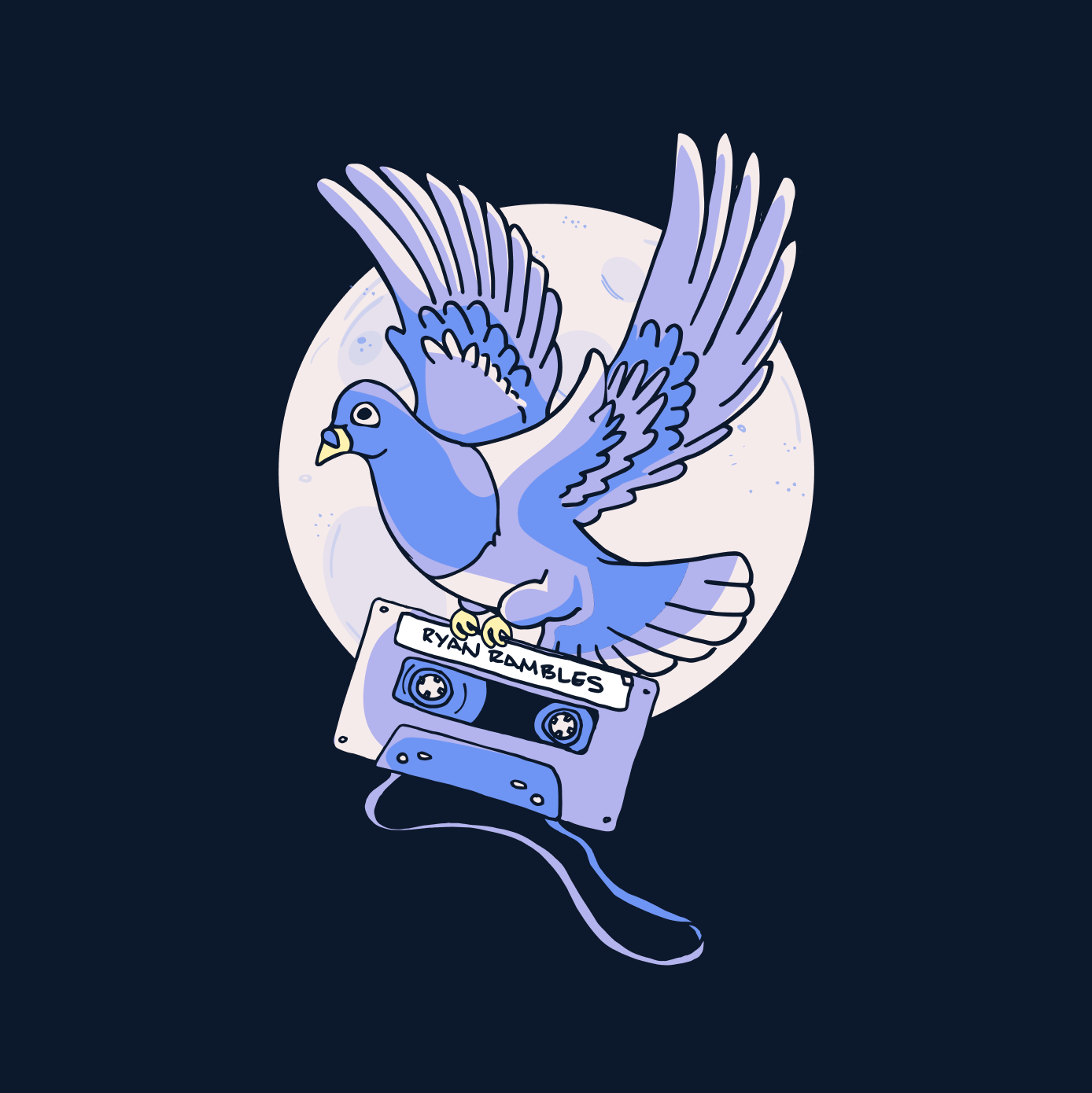 Sleep Tee - Pigeon Courier