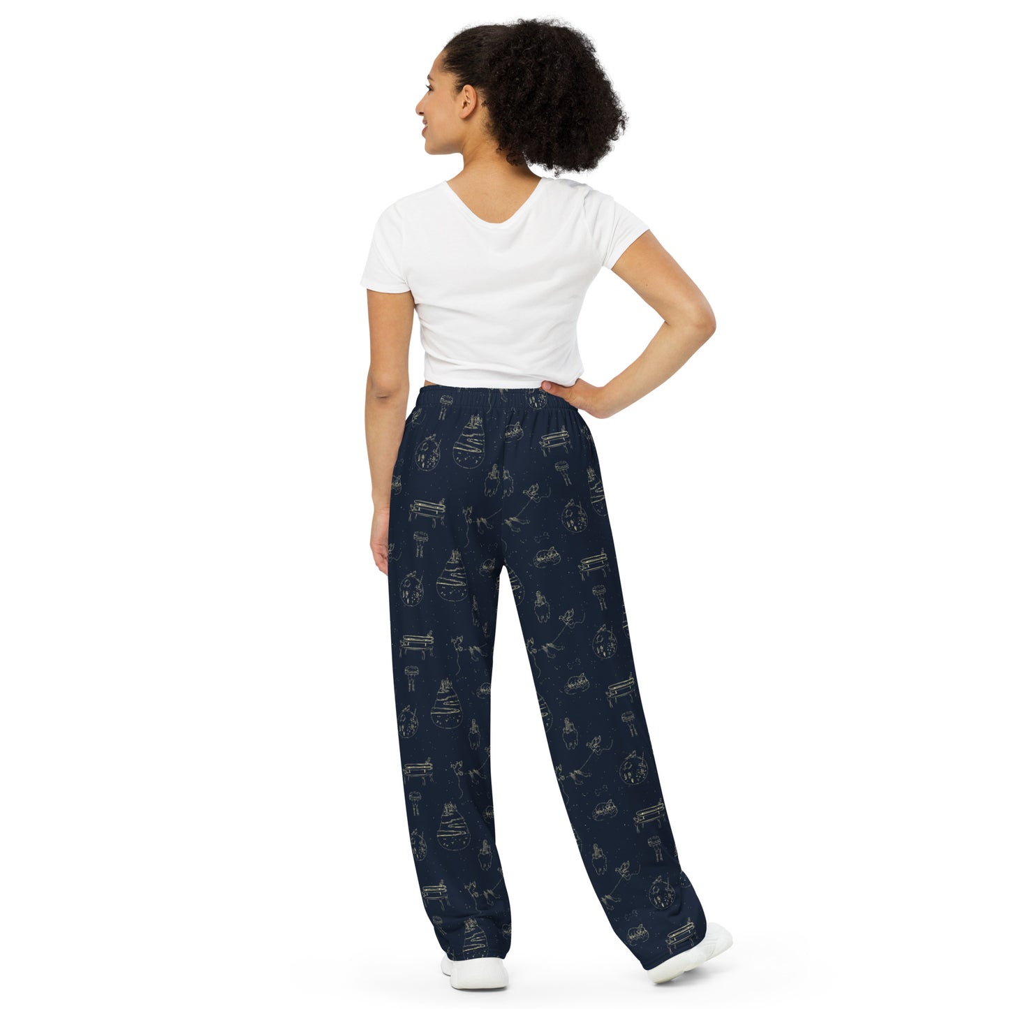 Pajama Pants - A Galaxy of Rambles in Gold