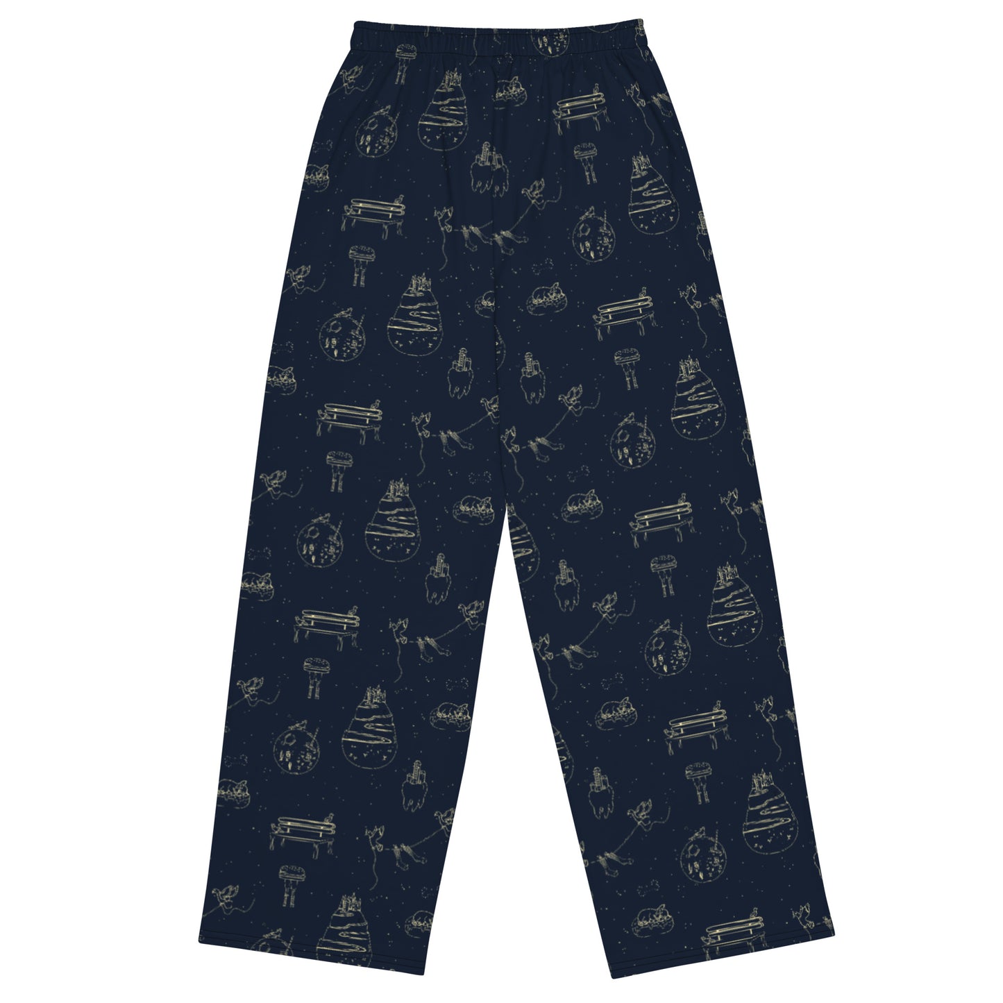 Pajama Pants - A Galaxy of Rambles in Gold