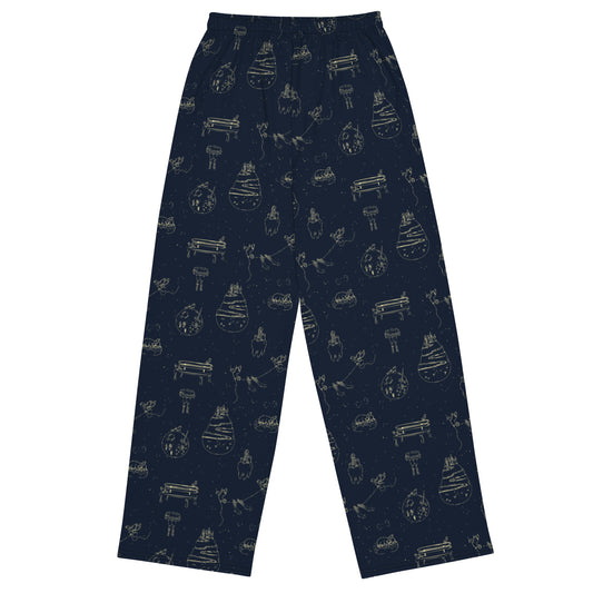 Pajama Pants - A Galaxy of Rambles in Gold
