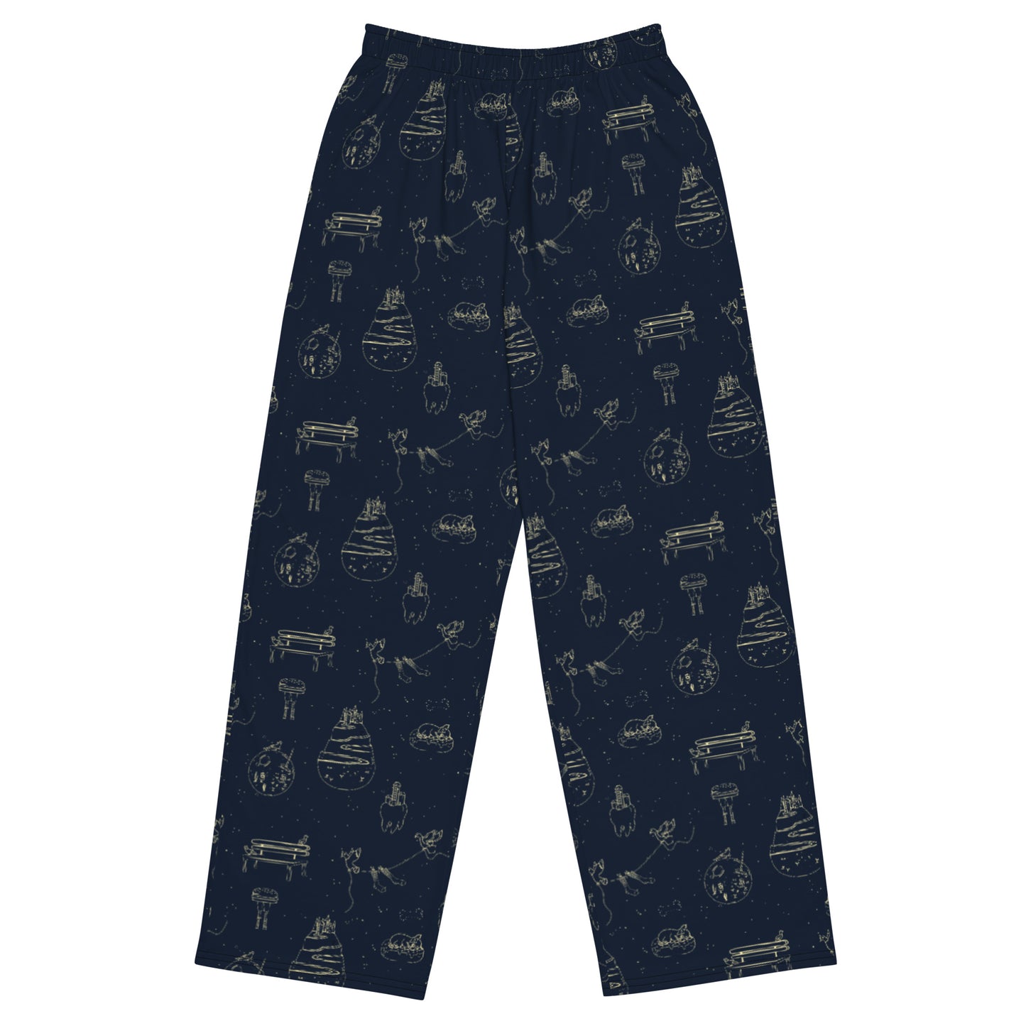 Pajama Pants - A Galaxy of Rambles in Gold